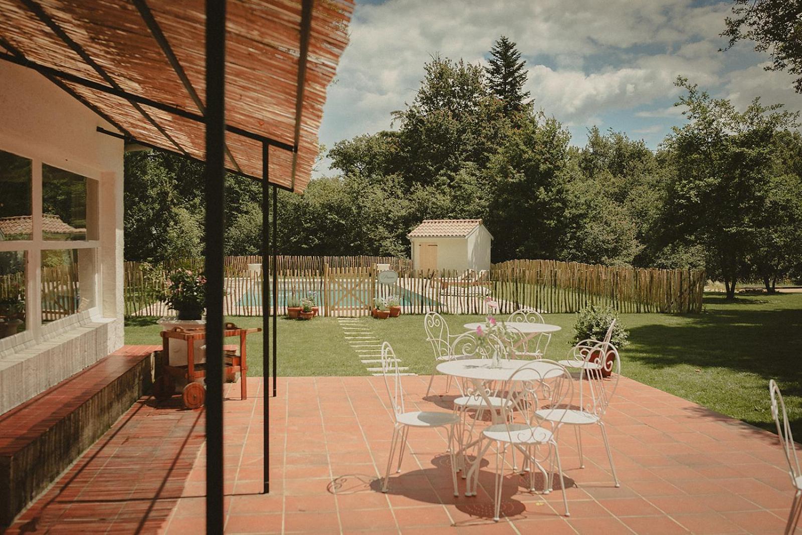 Bed and Breakfast Domaine De Bassibe Ségos Exterior foto